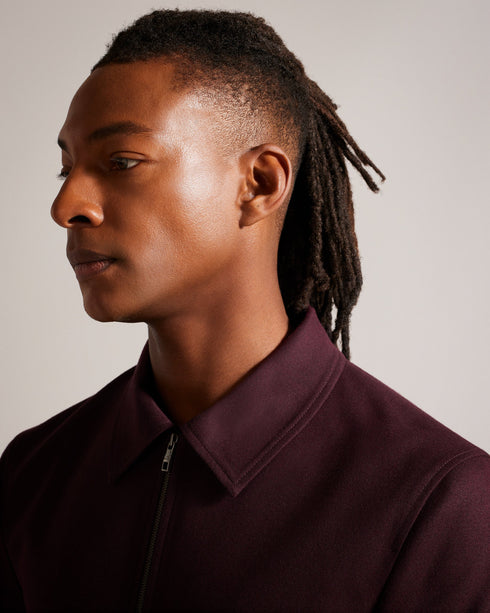 HENRYJ-Jackets-Wool Blend Harrington Jacket- Ted Baker Romania